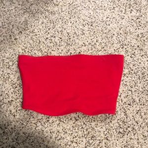 H&M Red Tube Top
